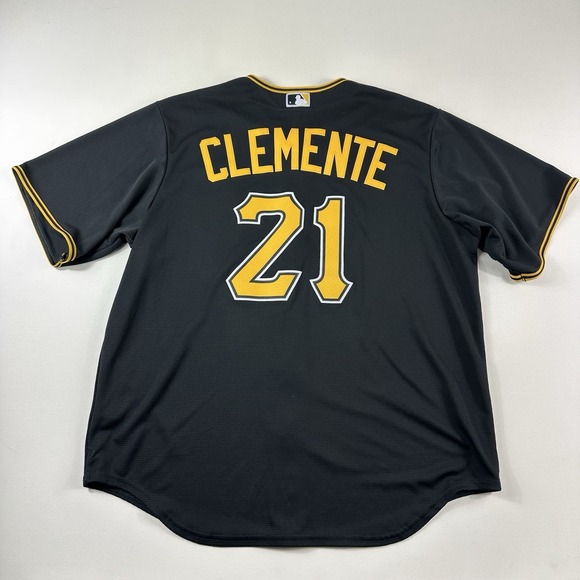 Nike Pittsburgh Pirates Roberto Clemente #21 Official MLB Player Jersey Large - Picture 1 of 10